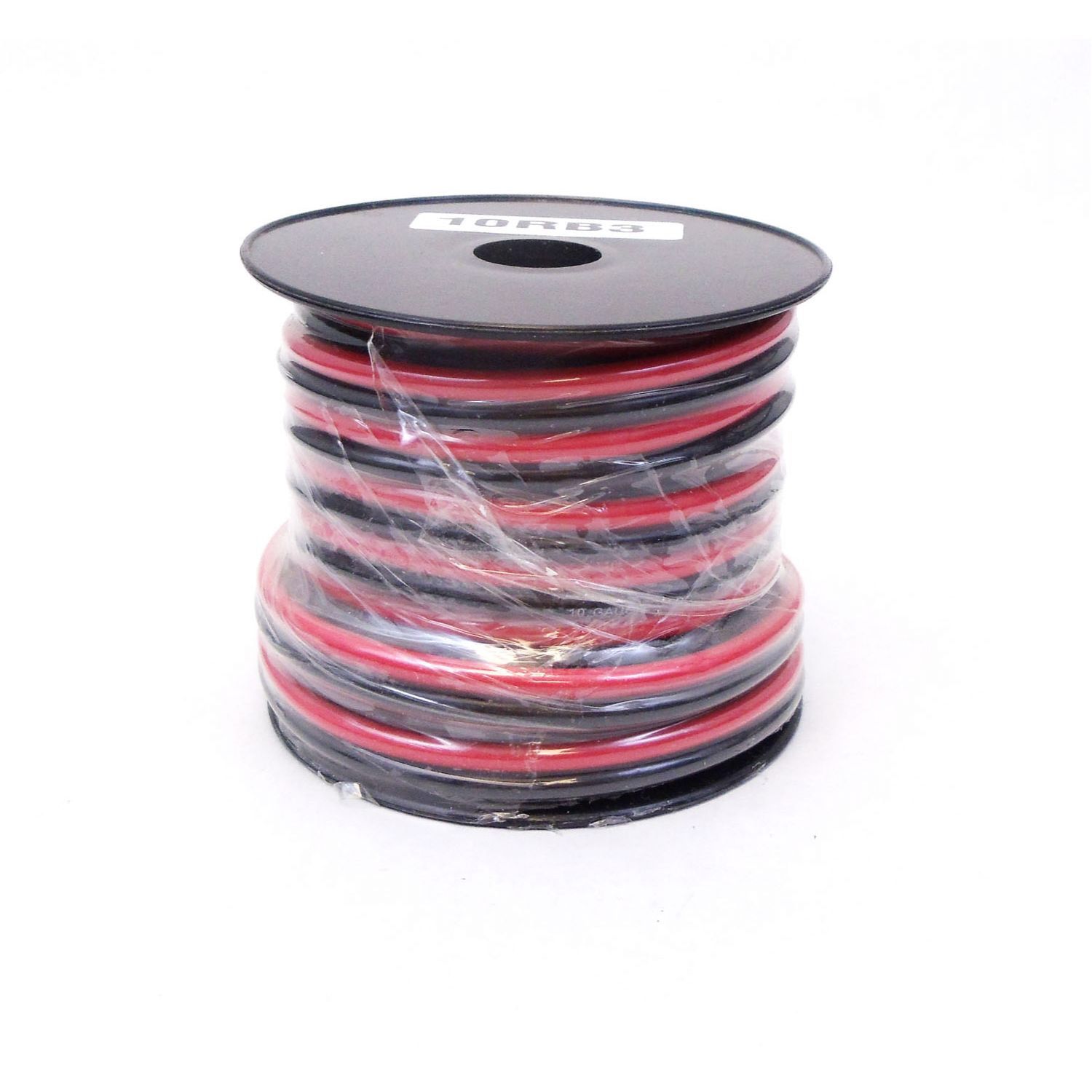 30’ Roll 10 AWG Copper Red/Black ZIP Wire