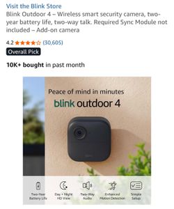 Blink Outdoor 4 Cameras