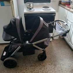 FREE SAFETY 1ST DOUBLE STROLLER, LEAVE DONATION OR JUST TAKE FOR FREE