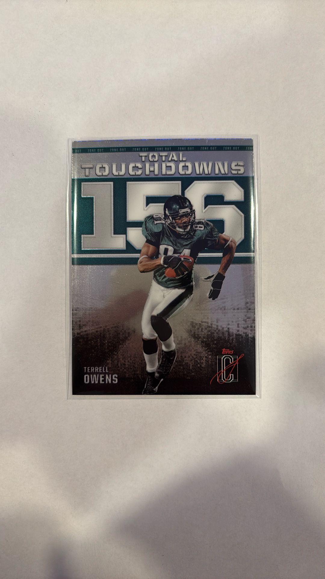 Terrell Owens 156 Total Touchdown’s