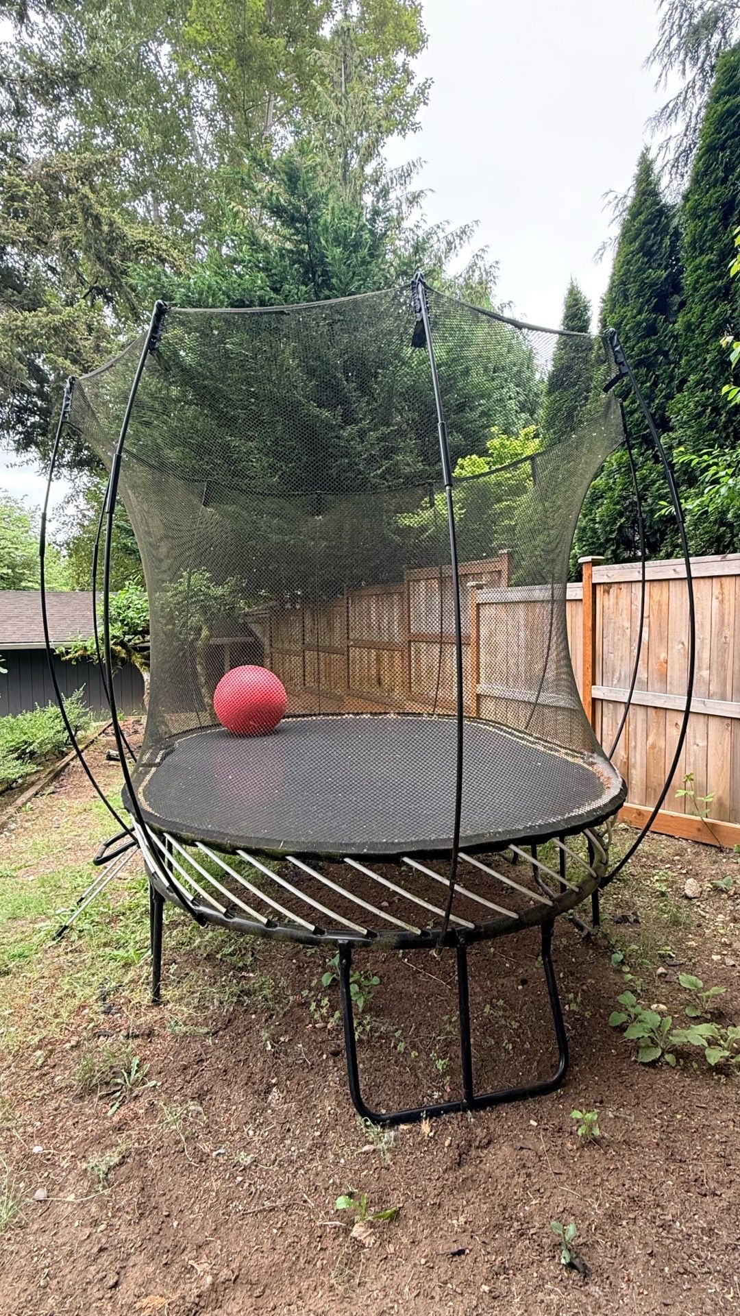 Spring free Oval Trampoline