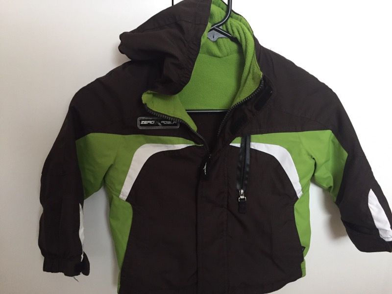 3T reversible hooded jacket