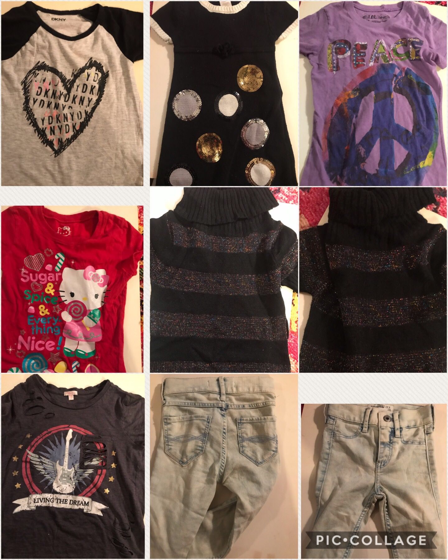 Girls clothing -11 items -3T-12 kids