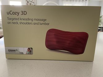 **BRAND NEW Massager** OSIM UCozy 3D Targeted, Kneading Neck, Shoulder And Lumbar Massage
