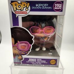 KPop Demon Hunters Chase funko pop Jinu with patterns 2259 Netflix new in box