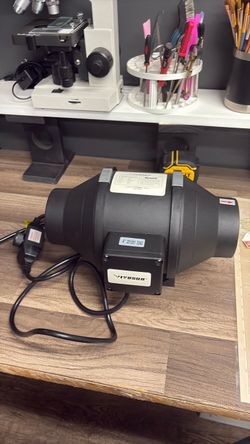 4” Inline exhaust fan