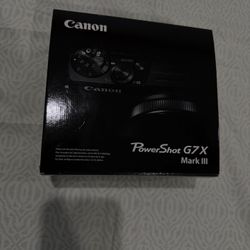 Cannon G7x Mark 3 Brand New 