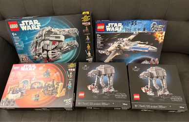 5 brand new Star Wars Lego Sets