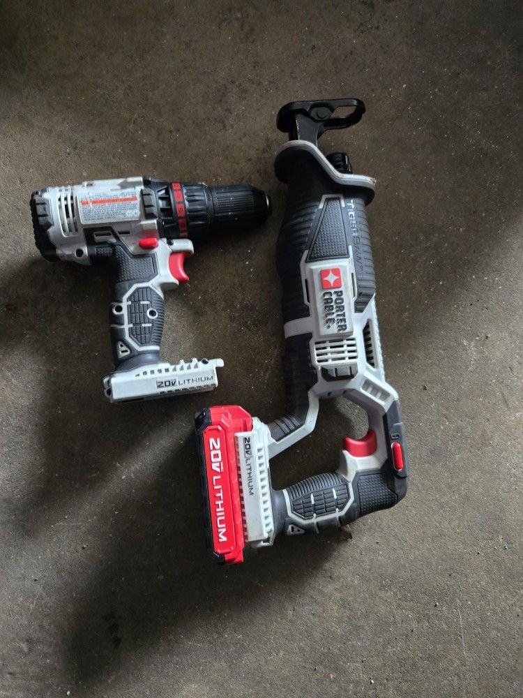Porter Cable Saw And Drill