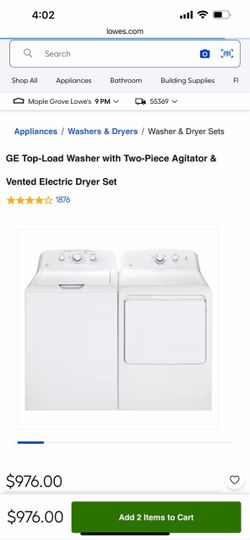 Washer/ Dryer Set