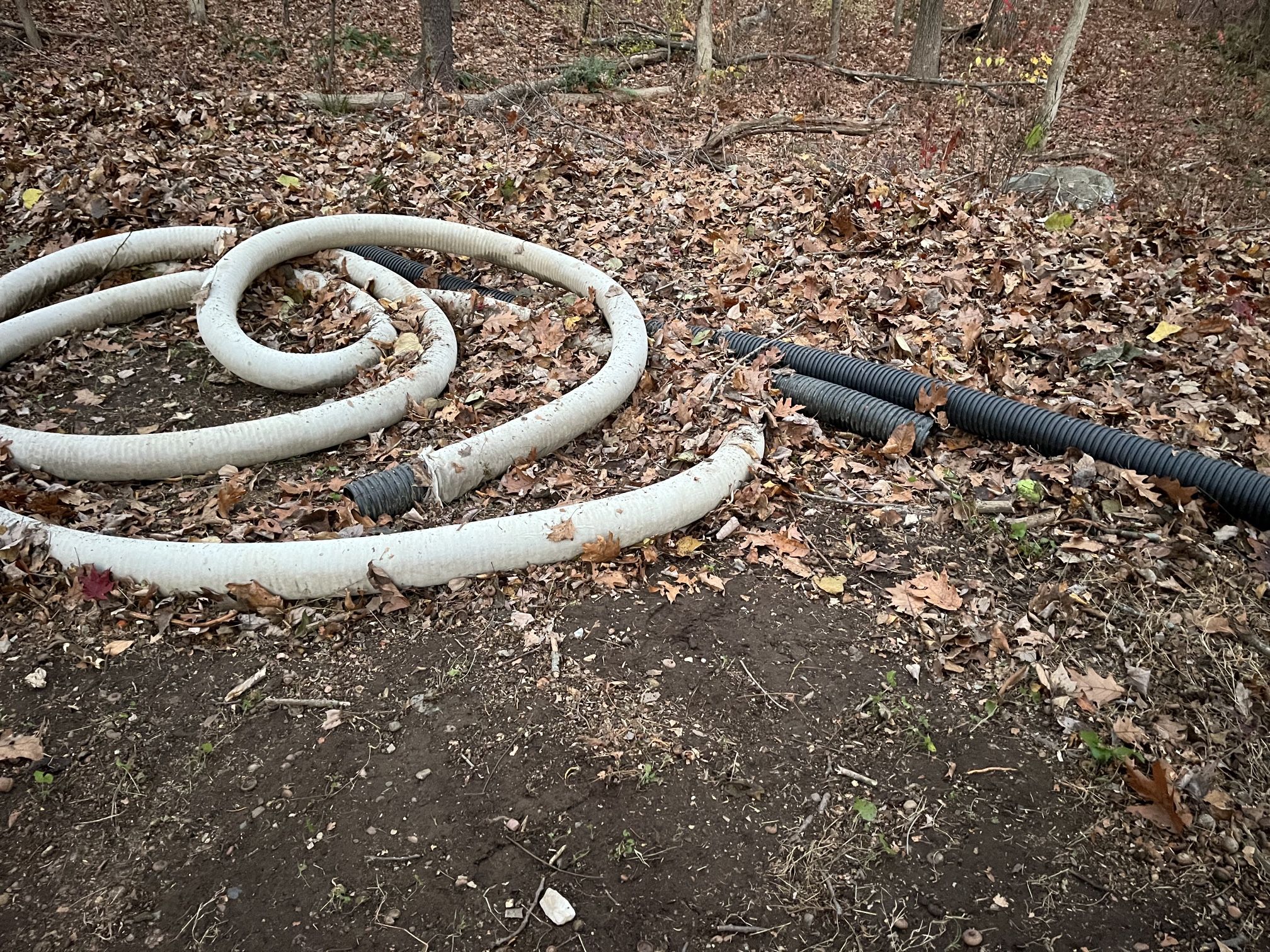 4”, Perforated Flexible Drain Pipe Free