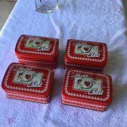 Valentines  Tin Boxes