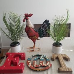 Decor: Metal & Wood Letters