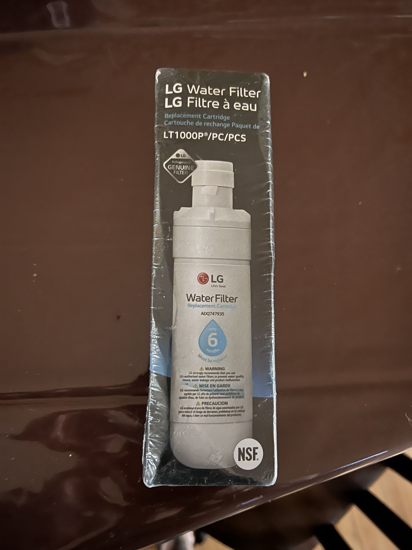 LG Water Filter LG Filtre