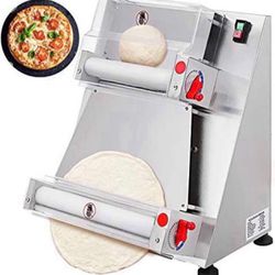 Pizza Dough Roller Press Pizza Machine Automatic 12 Inch Pizza Crust Shaping Machine Cake Press Machine Shaper