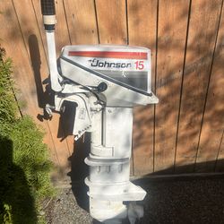 15hp Johnson outboard
