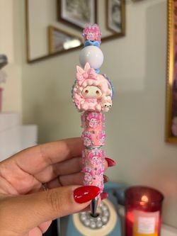 3D Melody Hello Kitty Beaded Pen