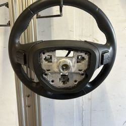 Chevy Leather Steering Wheel 