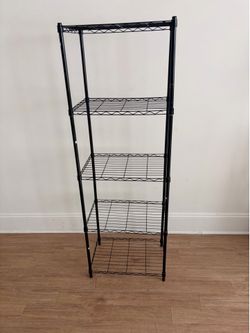 Black shelf
