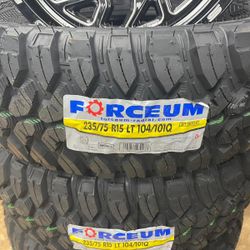 LT 235/75/15 Mud Terrain Set De Llantas Nuevas 