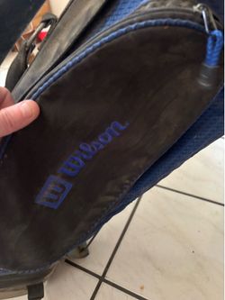 Wilson golf clubs (missing driver)