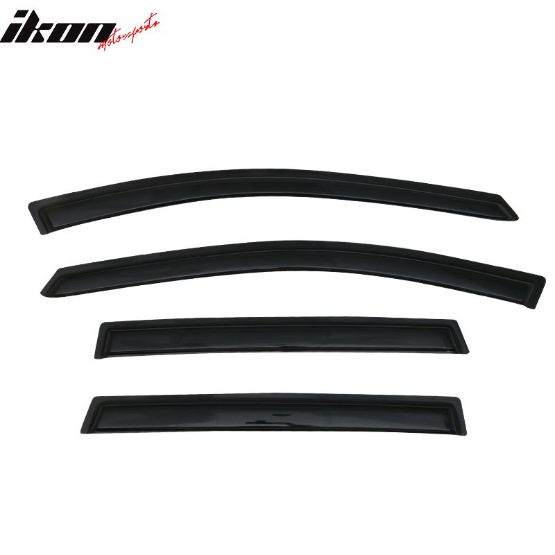 Fits 2017-2022 Honda CRV Acrylic Window Visors Sun Rain Deflector Guard 4Pc Set