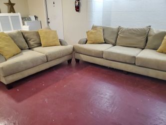 Sofa and Loveseat (Free Delivery in Stockton)