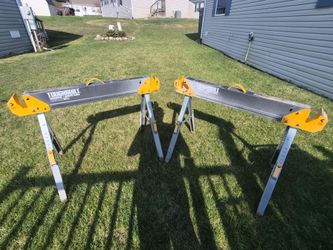 ToughBuilt Sawhorse Jobsite Table – Set of 2