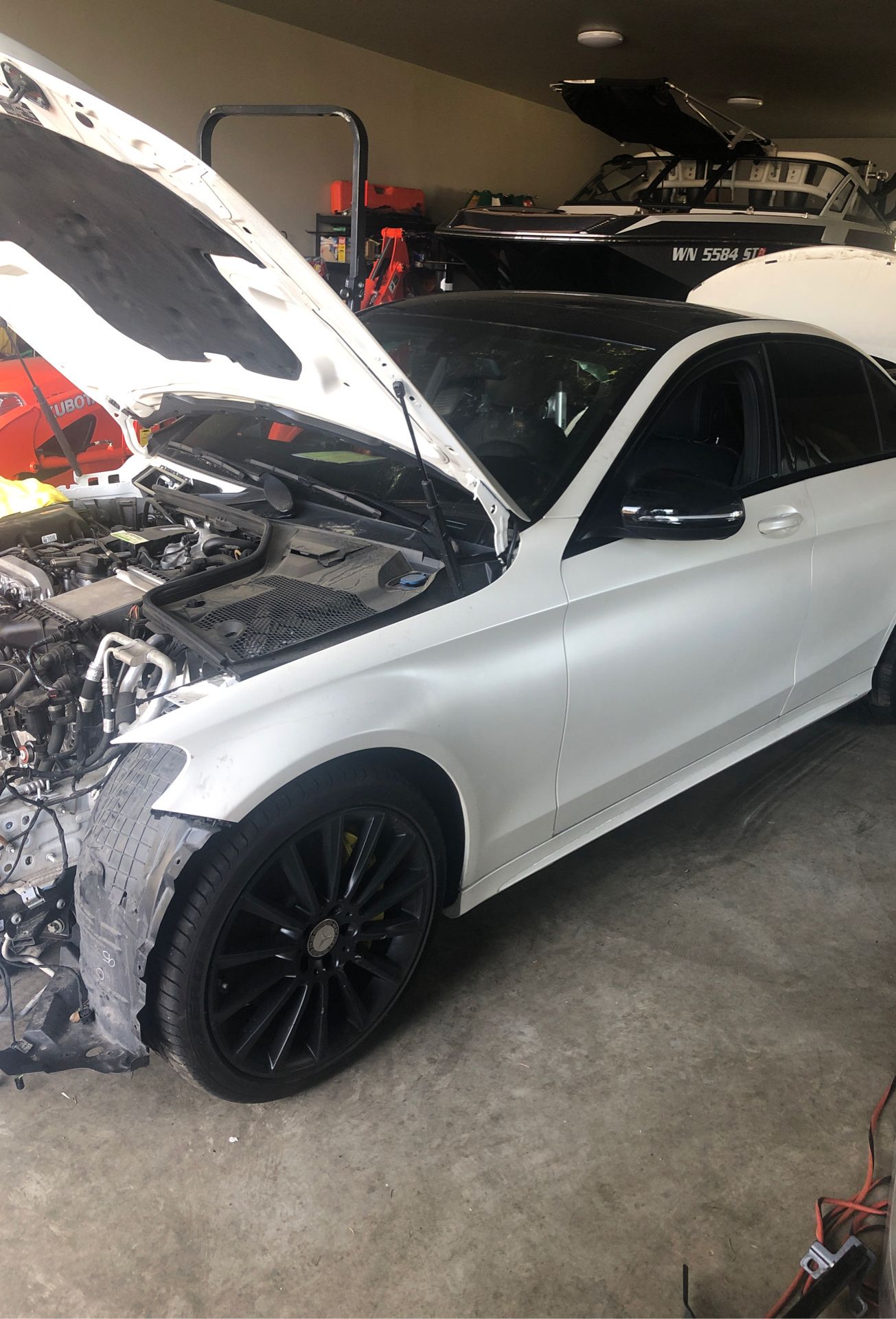 2017 Mercedes c300, Amg package, parting out