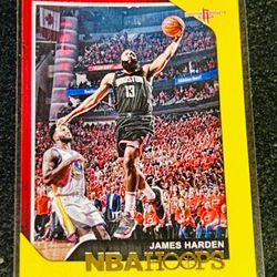 James Harden Yellow Parallel SP 2018-19