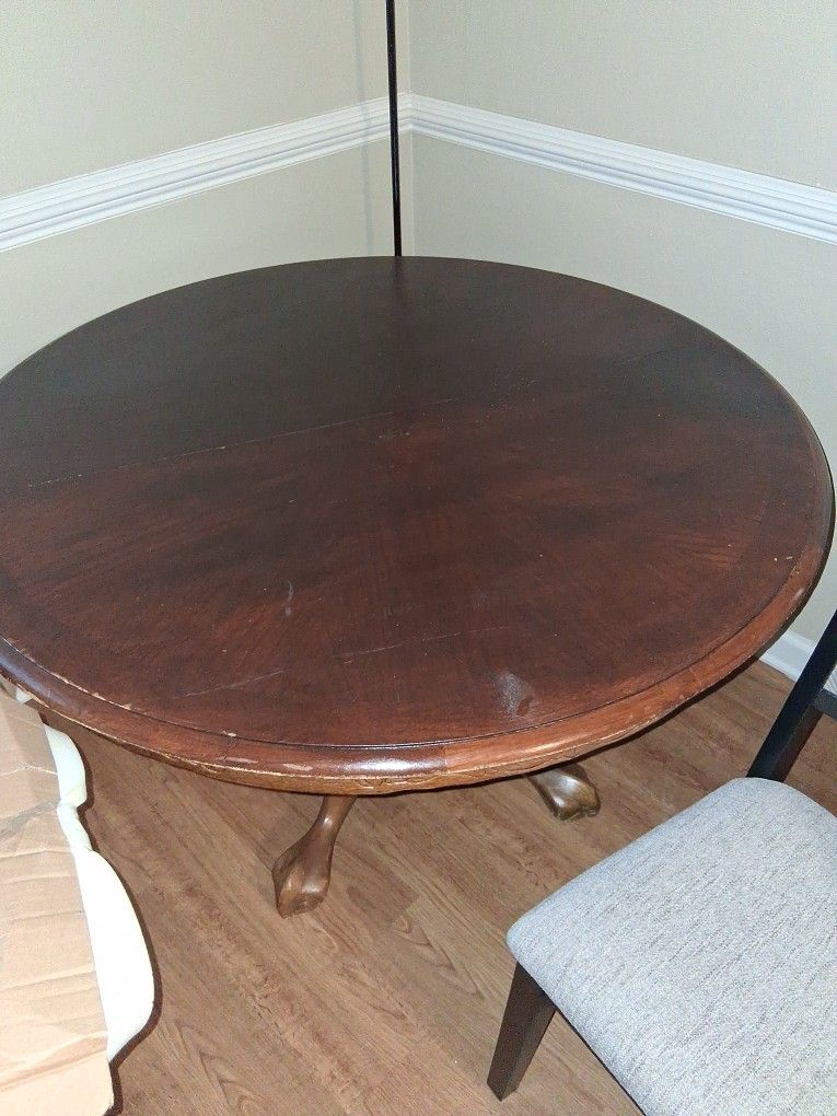 wood table