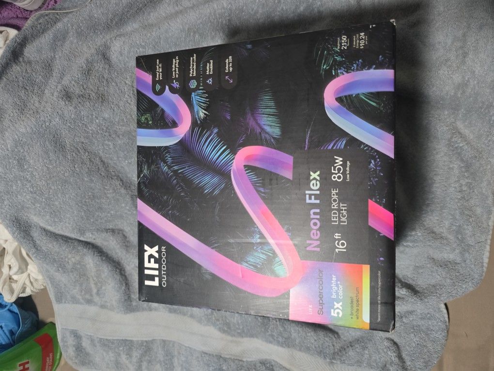 LIFX OUTDOOR NEON FLEX 16ft Led Rope Light 85w