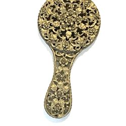 Antique Gilt Handheld Mirror