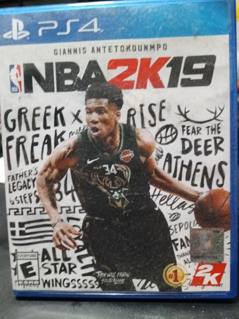 PS4 Video Game NBA 2k19