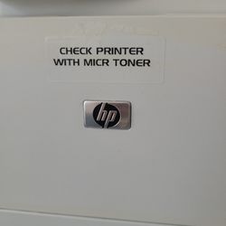 CHECK PRINTER WITH MICR  Toner