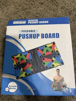 Push Up Board And Ab Roller 