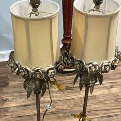 Pair Of French Style Lamps