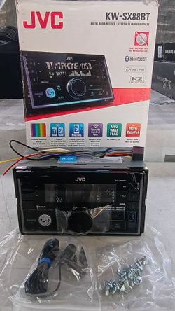 JVC Digital Stereo Receiver 📞 Bluetooth 🎶💪🏻