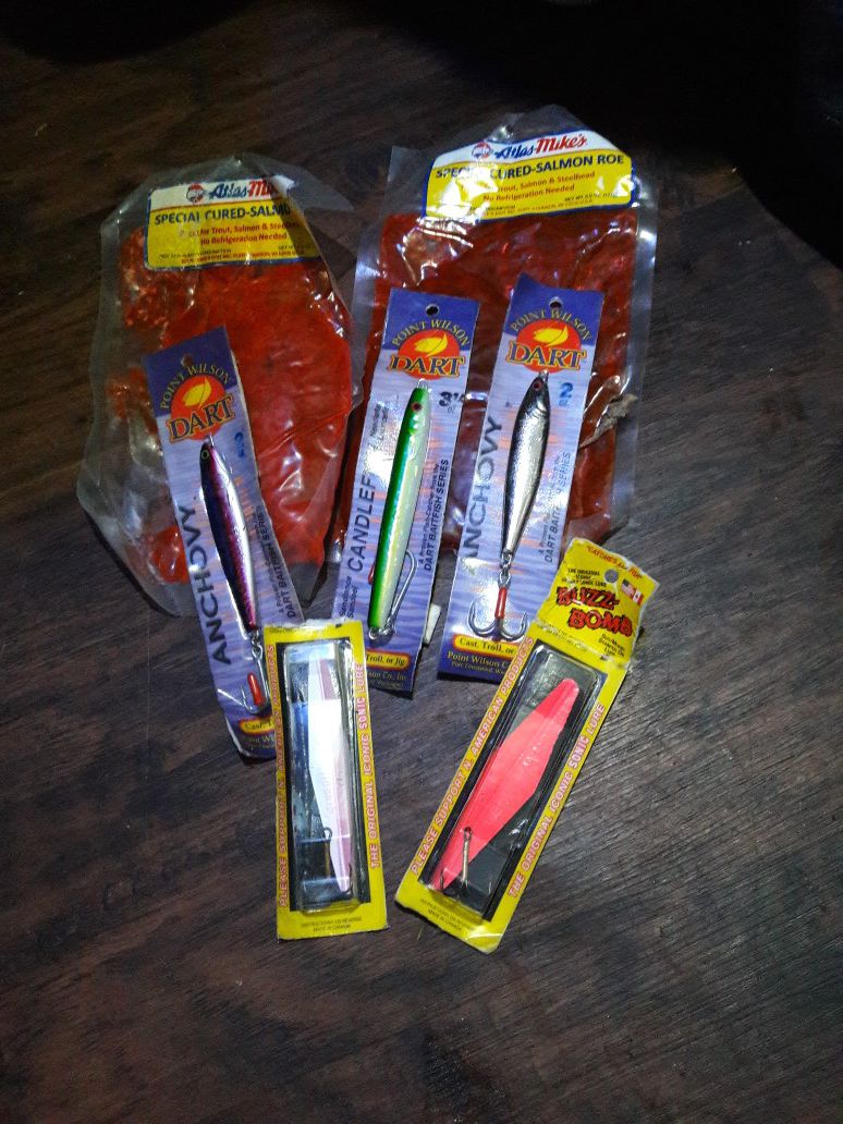 Fishing lures and bait