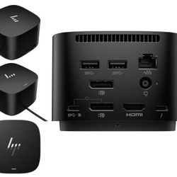 HP Thunderbolt Dock 120W G4 Docking Station Port Replicator - 4J0A2AA