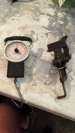 Fishing scale and pole maker