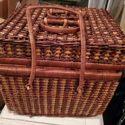 Wicker Picnic Basket