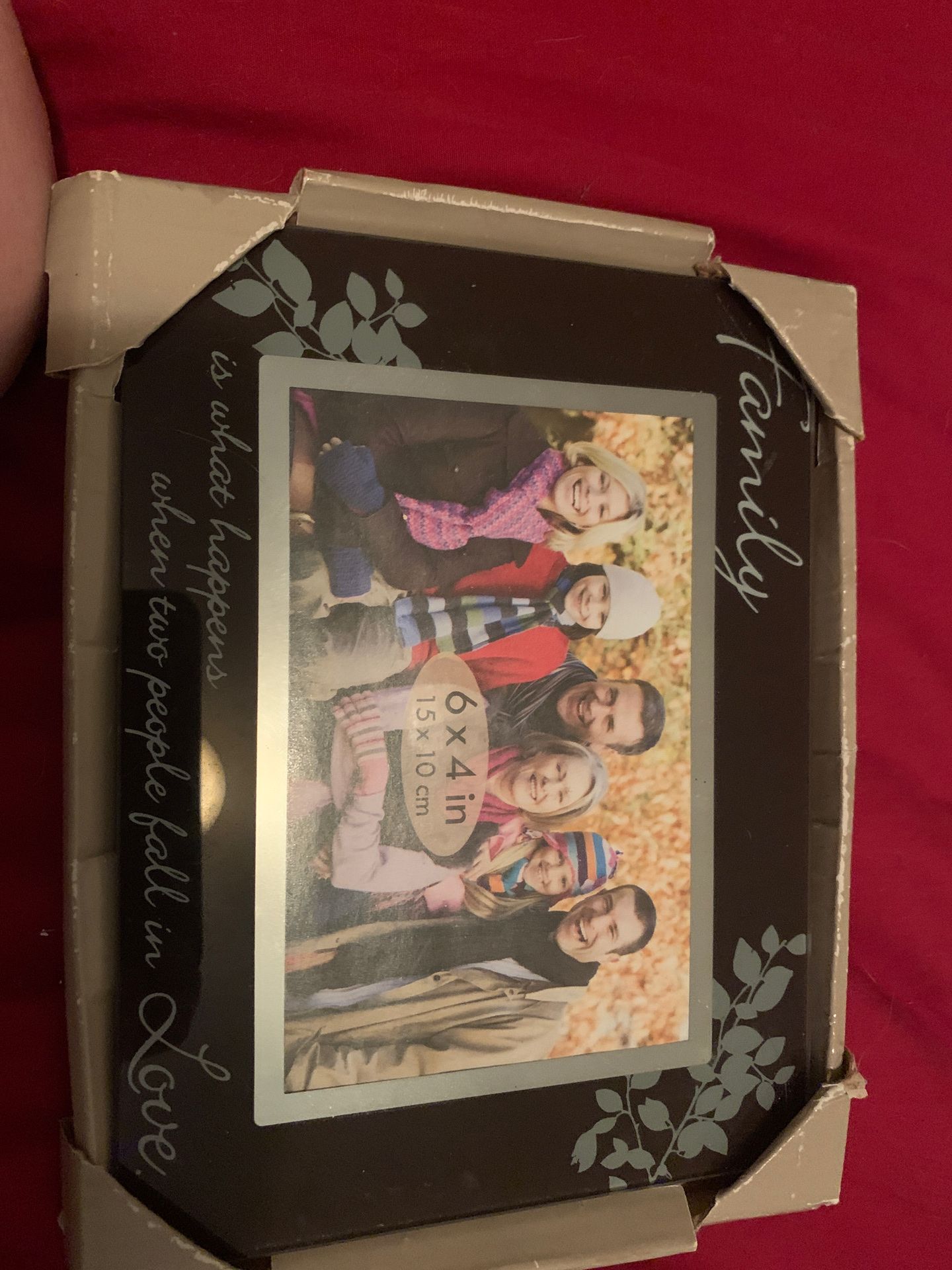 Family pic frame 6x4