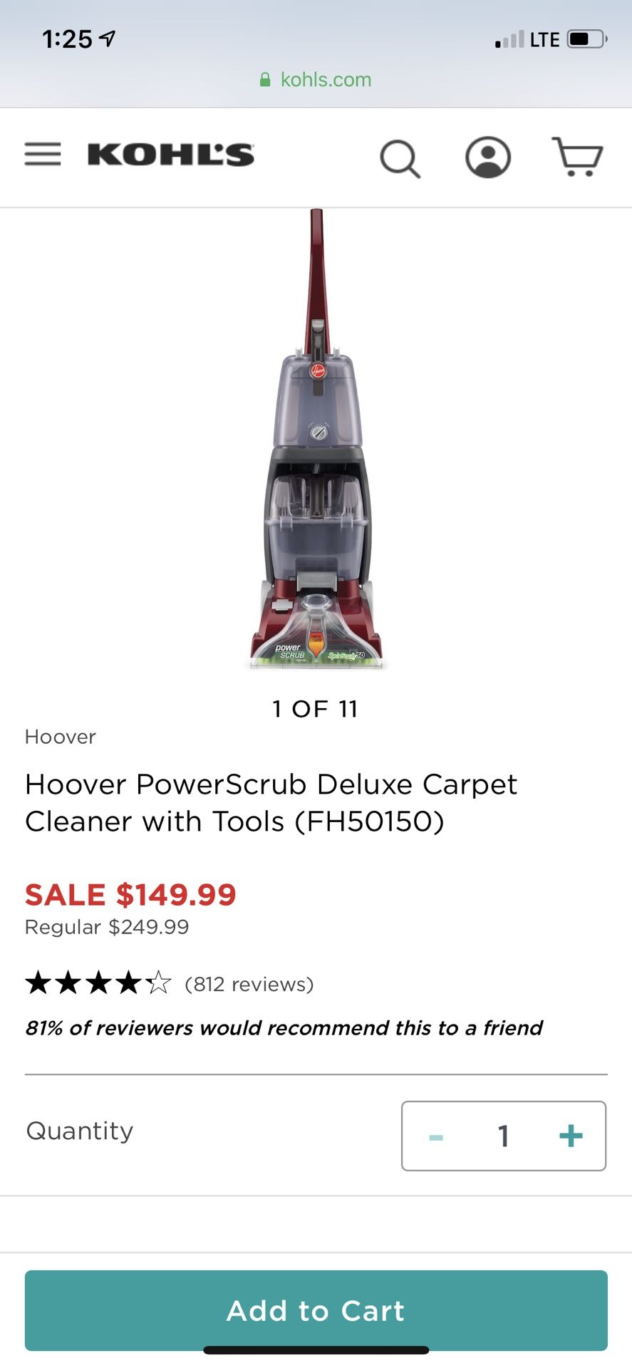 Carpet shampooer cleaner vacuum like new