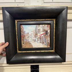 Framed Canvas Oil Painting