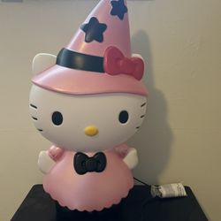 Hello Kitty Witch Light Up Decor 