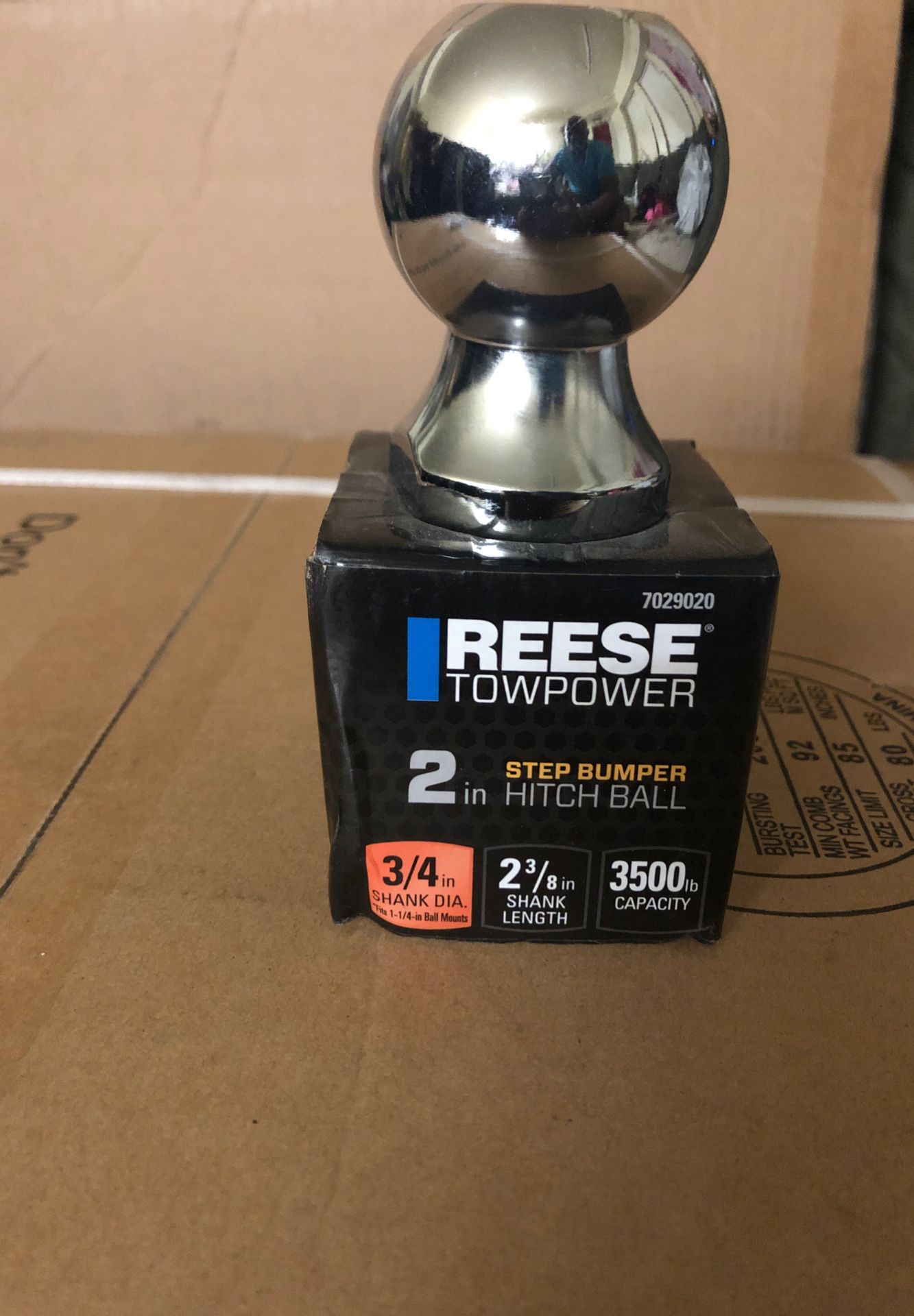 2 in Hitch Ball Reese Tow Power