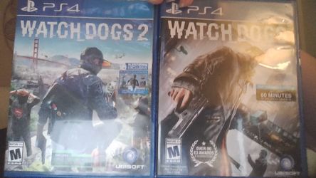 Watch Dogs 1 & 2 PS4