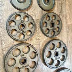  IVANKO  Revolver (45s Different Style/ Searching the revolvers to replace it): Pairs of 45s, 35s, 25s and 10s ( Total: 230 lbs)