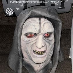 STAR WARS Emperor Palpatine DELUXE MASK (NWT)